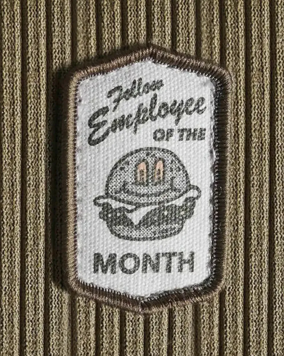 Follow Employee of the Month Men's Jacket - Black/Khaki