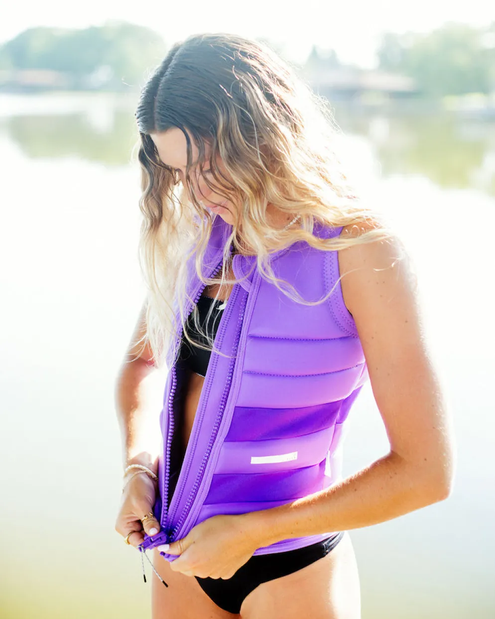 Follow Fortune Ladies Jacket - Purple