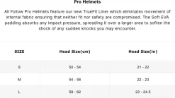 Follow Pro Helmet - Fortune Silver