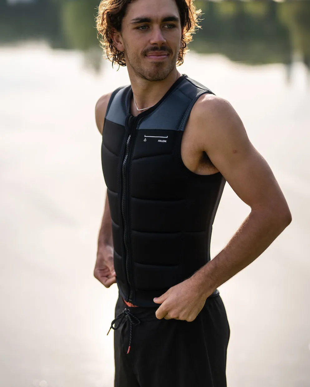 Follow Section Men's Impact Vest - Black