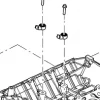 Indmar BOLT KNOCK SENSOR FORD 6.2 - 595600