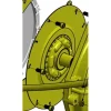 Indmar PLATE DRIVE 6.2L FORD - 597023