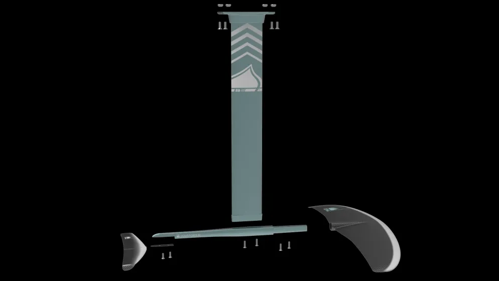 Liquid Force Horizon Alloy Surf 120 Foil Set 2026