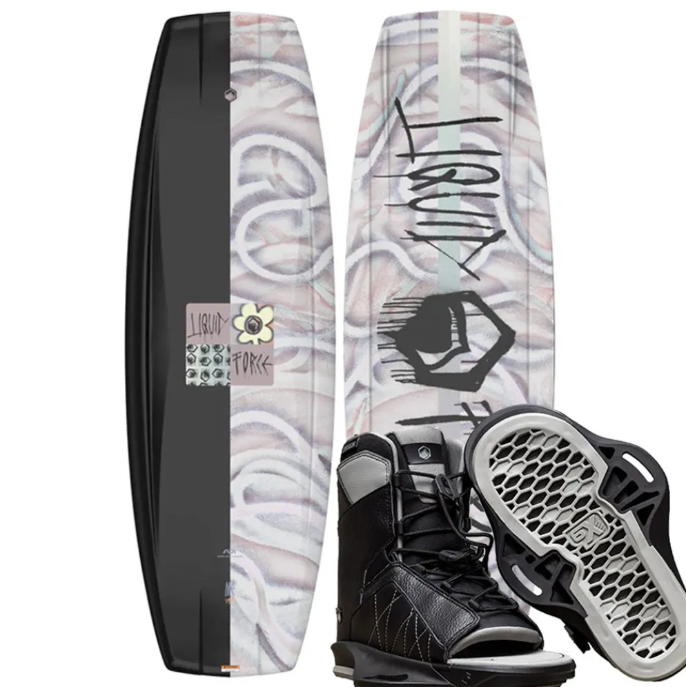 Liquid Force M.E. Wakeboard | Transit 6X Bindings 2026