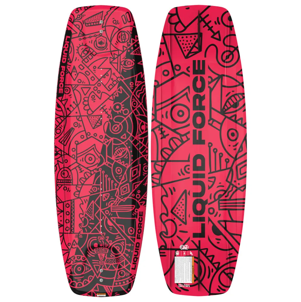 Liquid Force Origin Kids Wakeboard | Rant 6R Bindings 2026