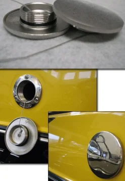 Malibu Gas Cap 9-11, Replacement, Large Cap and Cable