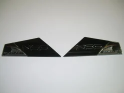 Nautique DECAL NSS CHROMAX SET BLACK 8.13 X 2.99 - 170130