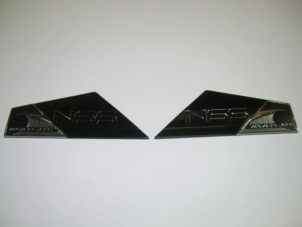Nautique DECAL NSS CHROMAX SET BLACK 8.13 X 2.99 - 170130