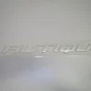 Nautique DECAL TRANSOM CHROMAX WHITE 1.39 X 18 - 170277